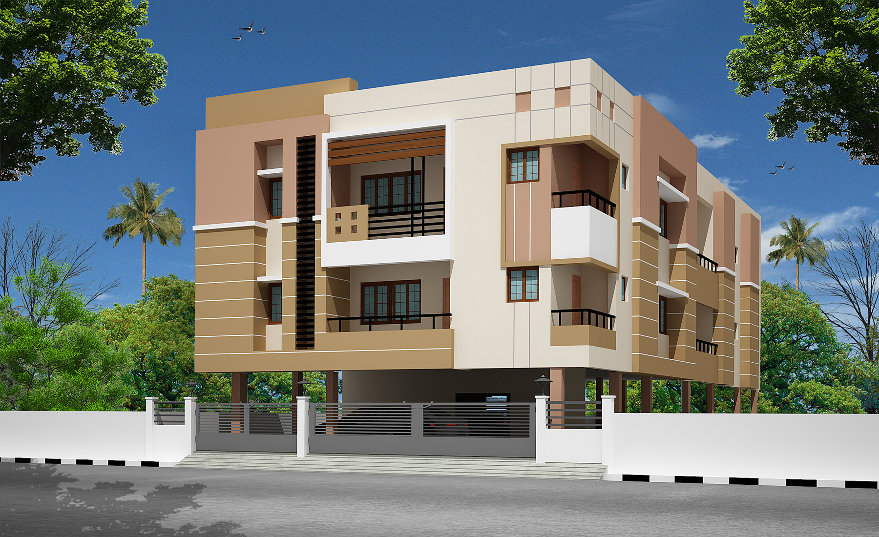 Saligramam Elevation